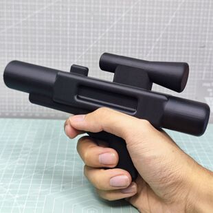 星球大战积木风3D打印帝国士兵激光枪模型黑色科幻武器摆件星战迷