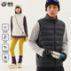 探拓户外羽绒服马甲男女秋冬保暖防风防水徒步登山服休闲背心外套