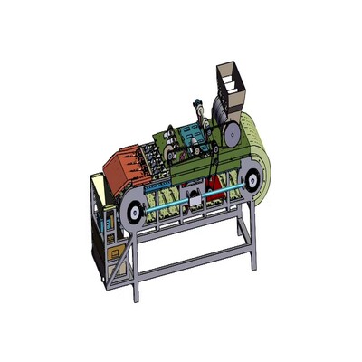 文蛤扇贝脱壳机三维设计+说明资料+ inventor2019模型仿真建模