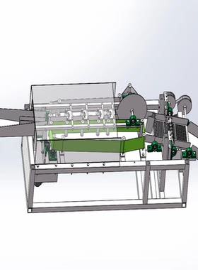自动杀鱼机三维设计 Solidworks2021模型3D建模资料 1471135