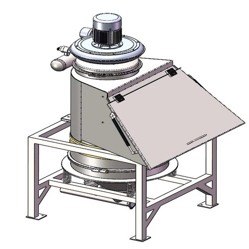 无尘投料站sw模型设计 solidworks2018建模3D图纸资料 1037965