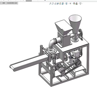 全自动包子机三维SW模型设计Solidworks图纸3D建模可编辑551452