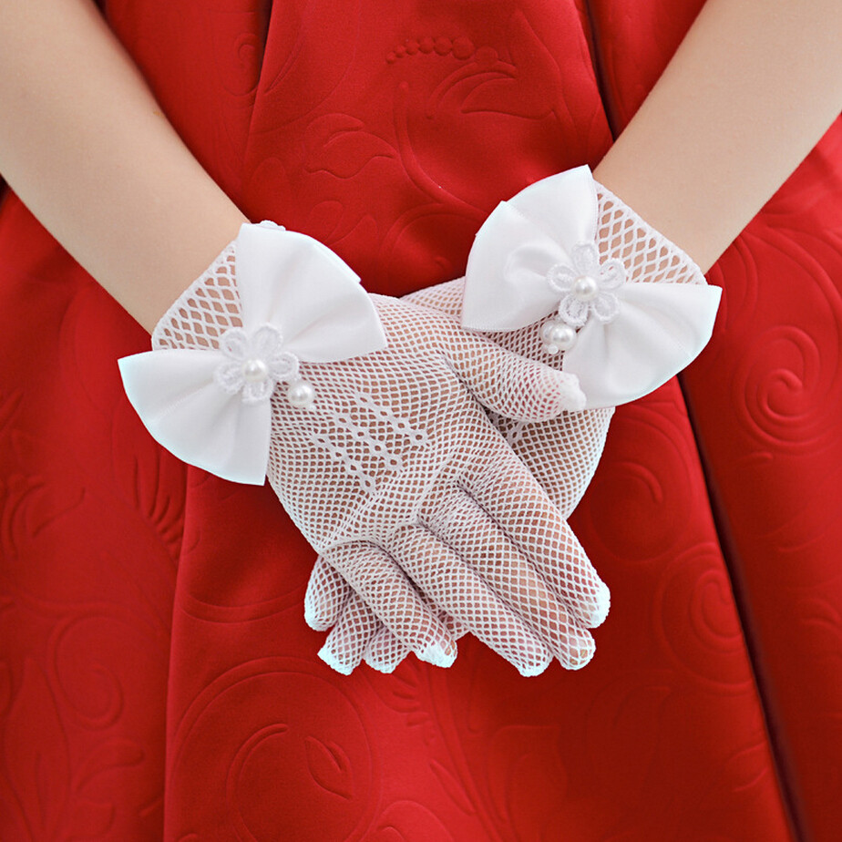 Gants pour fille en dentelle - Ref 2150134 Image 3