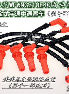 适配扬州亚星金龙宇通潍柴P6道依茨WP6NC210E40/ZNR1153K+W分缸线