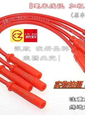 适配力帆丰顺福顺兴顺1.0/LF465高压线油气两用点火改装缸线配件
