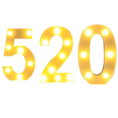 网红led字母灯求婚创意用品房间