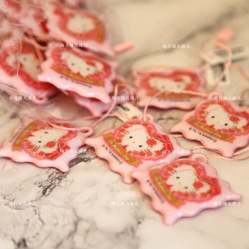 HelloKitty粉色猫咪手作包挂件