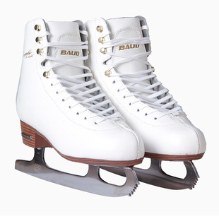 佰德冰刀鞋皮质花样冰刀儿童初学冰刀成人男女滑冰溜冰鞋花刀冰鞋