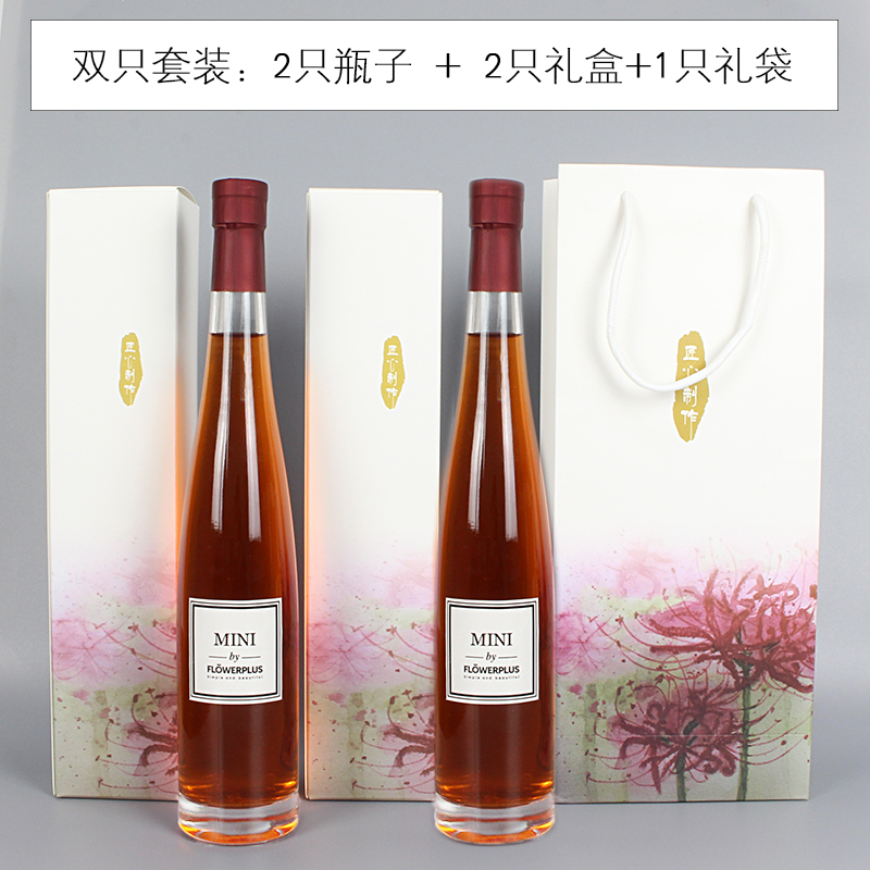 密封高透明加厚分装北欧精白玻璃