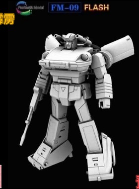Fanstoys  FT 银霹雳 动画色 FM09  fm09 蓝霹雳 mp比例 定金