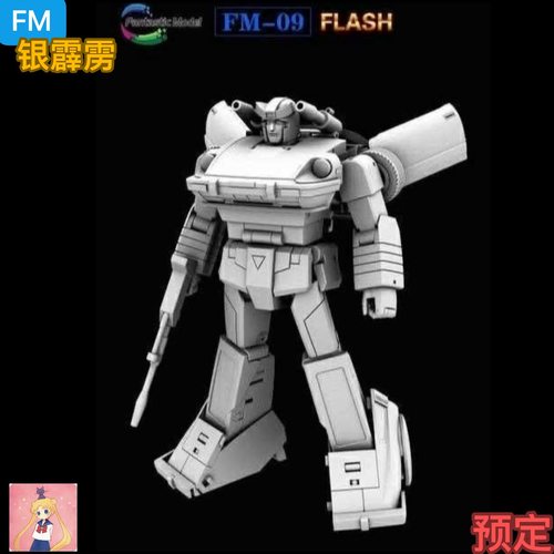 Fanstoys  FT 银霹雳 动画色 FM09  fm09 蓝霹雳 mp比例 定金
