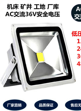 LED低压AC交流24V36V 48V投光灯10W50投射灯机床设备矿井工地照明