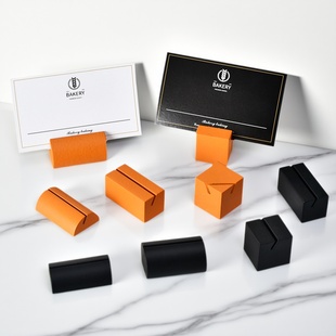 加长不锈钢餐牌夹自助餐菜名卡片号码插卡夹架圆实心价格标签底座