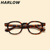 磨砂豹纹眼镜框男女复古TR90大脸粗框显瘦脸胖可配镜片近视眼镜架