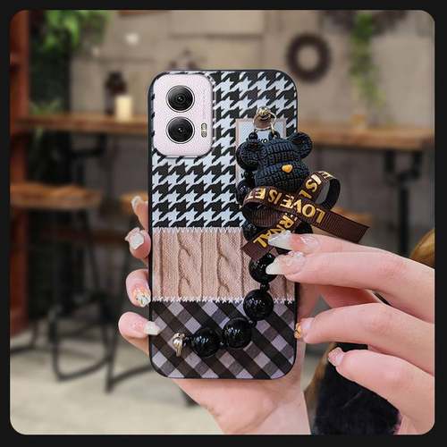 适用MOTO G Power 5G 2024手机壳高档青春卡通可爱新款液态硅胶