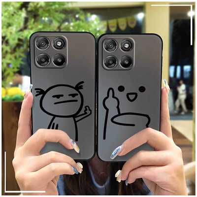 适用MOTO G100国内版/G100S/G67Power/G57Power手机壳卡通情侣CP