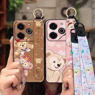 Li9手机壳青春潮流情侣软壳腕带动漫趣味 Pro 适用Tecno Pova6