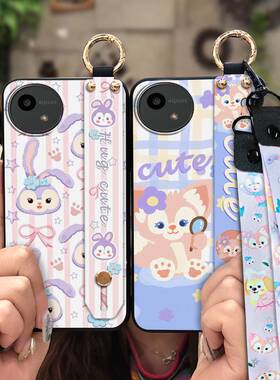 适用夏普Aquos wish4/SH-52E手机壳男女款支架搞怪动漫情侣挂绳