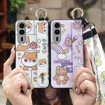 适用富士通F-51E/Fujitsu Arrows We2 Plus手机壳动漫青春挂绳