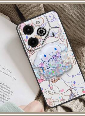 适用Tecno Pova6 Pro/Li9手机壳透明搞怪散热个性情侣动漫流沙