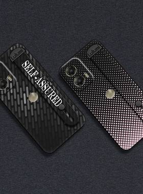 适用MOTO G Stylus 5G 2024手机壳质感情侣软壳商务创意几何散热