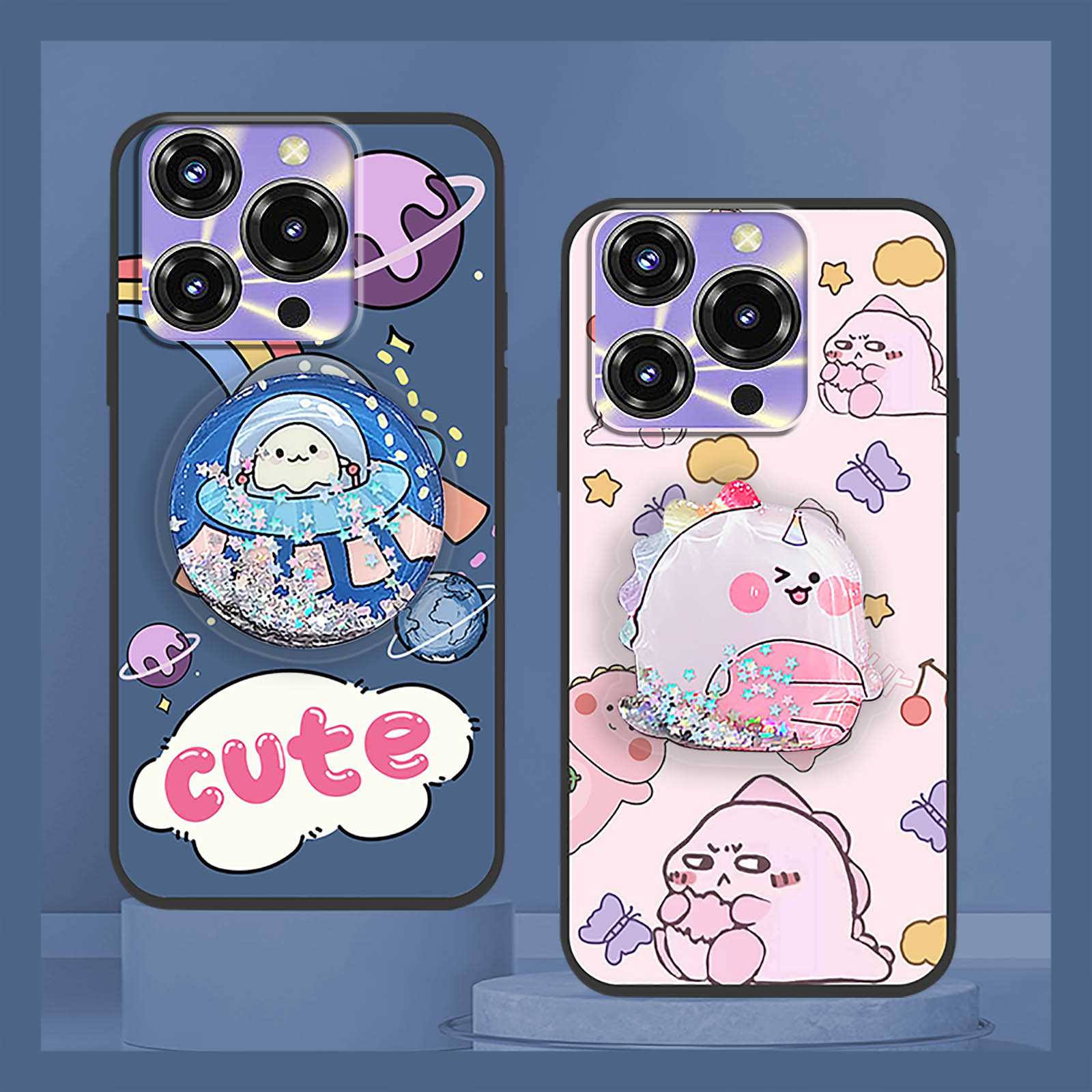 适用欧奇C69/Oukitel C69手机壳青春纯色软壳流沙个性质感情侣