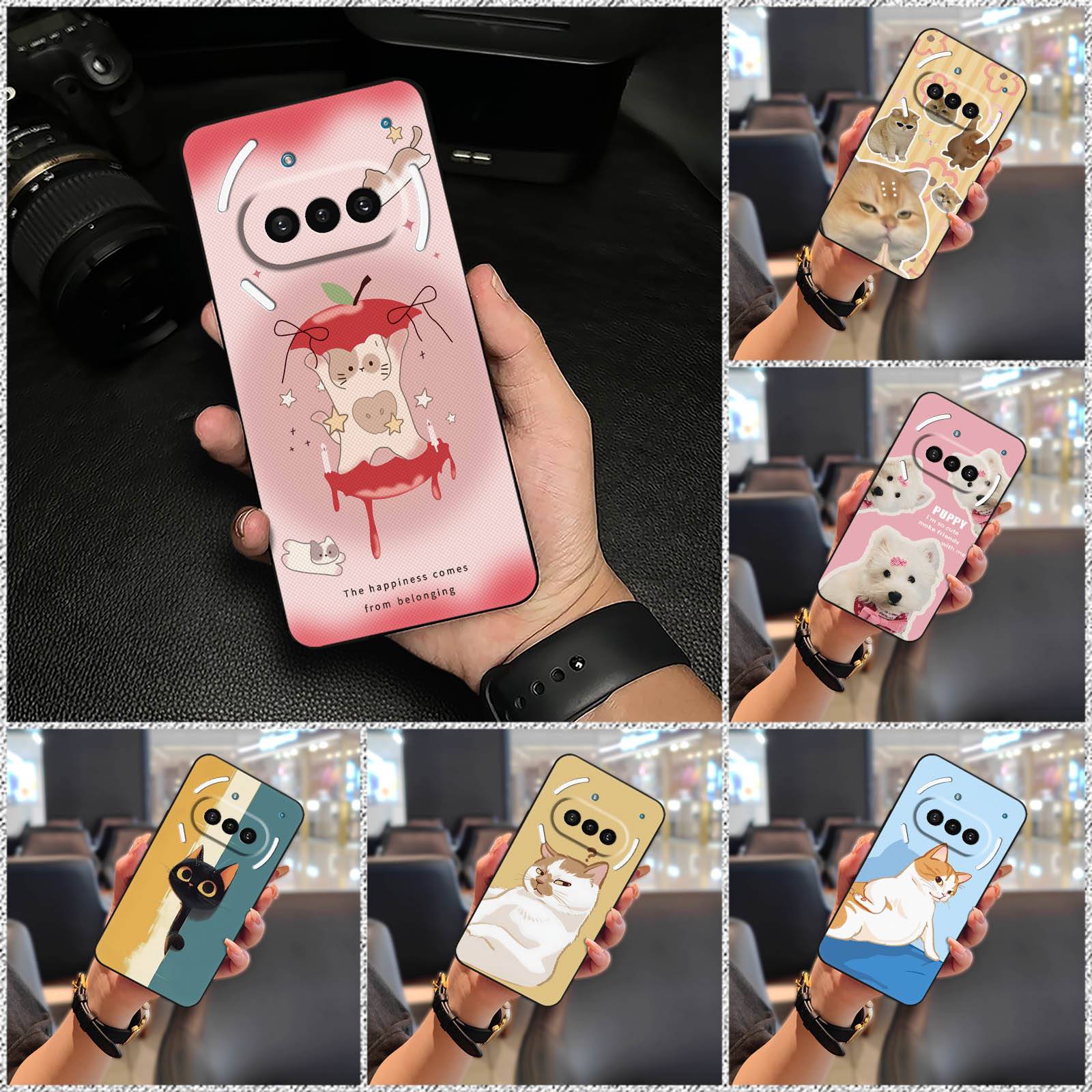 适用Nothing Phone3A手机壳情侣萌宠个性潮流动漫软壳卡通奢华CP图片
