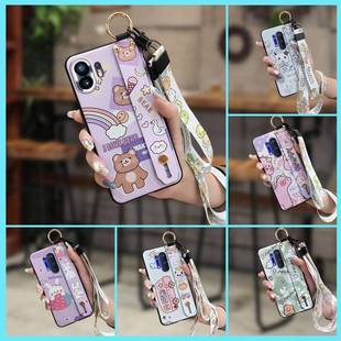 适用Nothing Phone2手机壳可爱简约个性指环搞怪奢华挂绳潮流