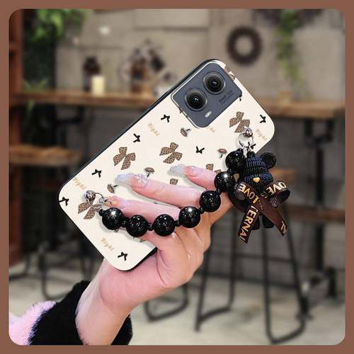 适用MOTO Edge 5G 2024手机壳散热情侣防尘青春液态硅胶卡通可爱