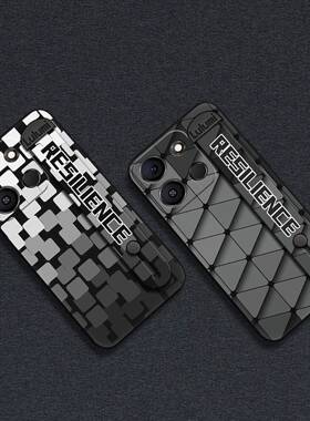 适用Itel A05S/A663L手机壳散热男女款支架硅胶腕带潮流防尘全包