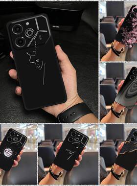 适用Tecno Pova6 Pro/Li9手机壳简约男女款趣味数码搞怪CP创意