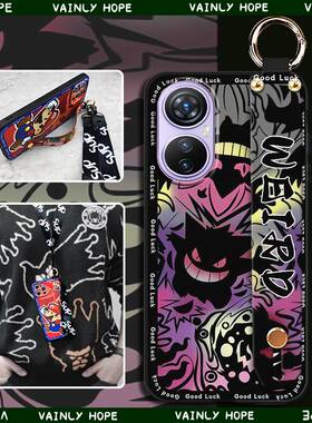 适用凌度A200 Pro/Blackview手机壳支架防尘奢华情侣指环潮流