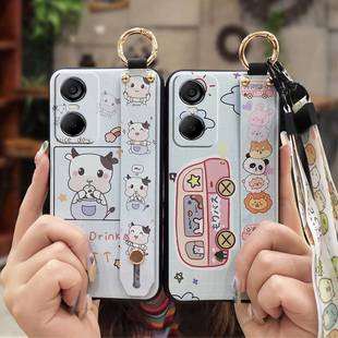 传音BE8手机壳软壳个性 Pro 腕带支架纯色动漫 POP6 适用Tecno