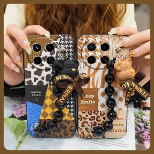 Camon30 CL7手机壳可爱男女款 CL6 黑珍珠挂饰 适用Tecno