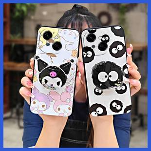 POP9 KL4手机壳纯色软壳动漫旋转 传音Spark 适用Tecno