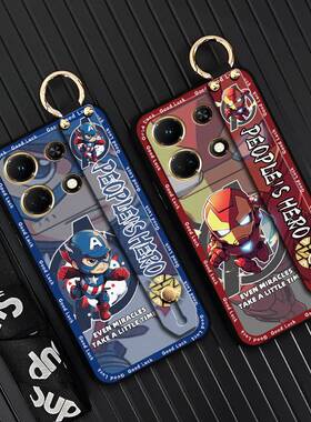 适用infinix Note30 VIP/X6710手机壳指环情侣腕带潮流支架质感