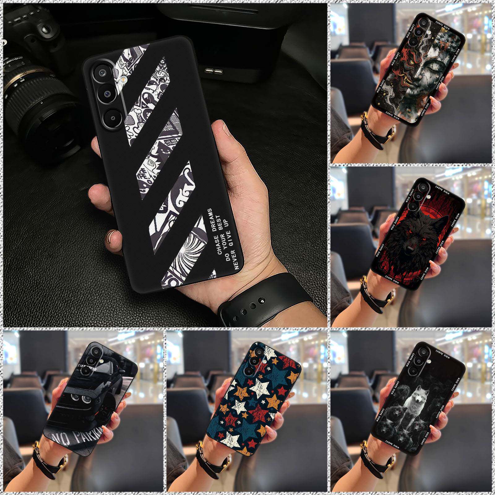 适用三星M16 5G/SM-M166P/F16 5G手机壳卡通质感个性潮流男女款