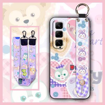 适用infinix Hot50 Pro/X6881手机壳个性散热硅胶搞怪腕带纯色