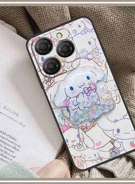 适用凌度Shark9 5G/Blackview Shark9 5G手机壳支架软壳纯色可爱