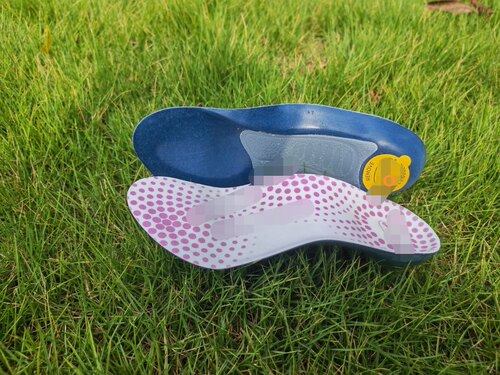 dr.scholl's正品爽j内八字脚轻扁平足后跟炎筋膜男女硅胶七分鞋垫