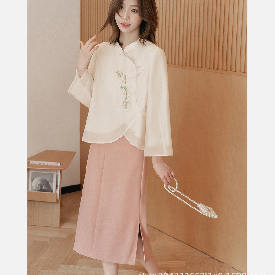 憶江南立領超仙漢元素2025款復古