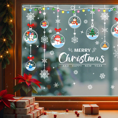 跨境圣诞老人树节日装饰场景布置