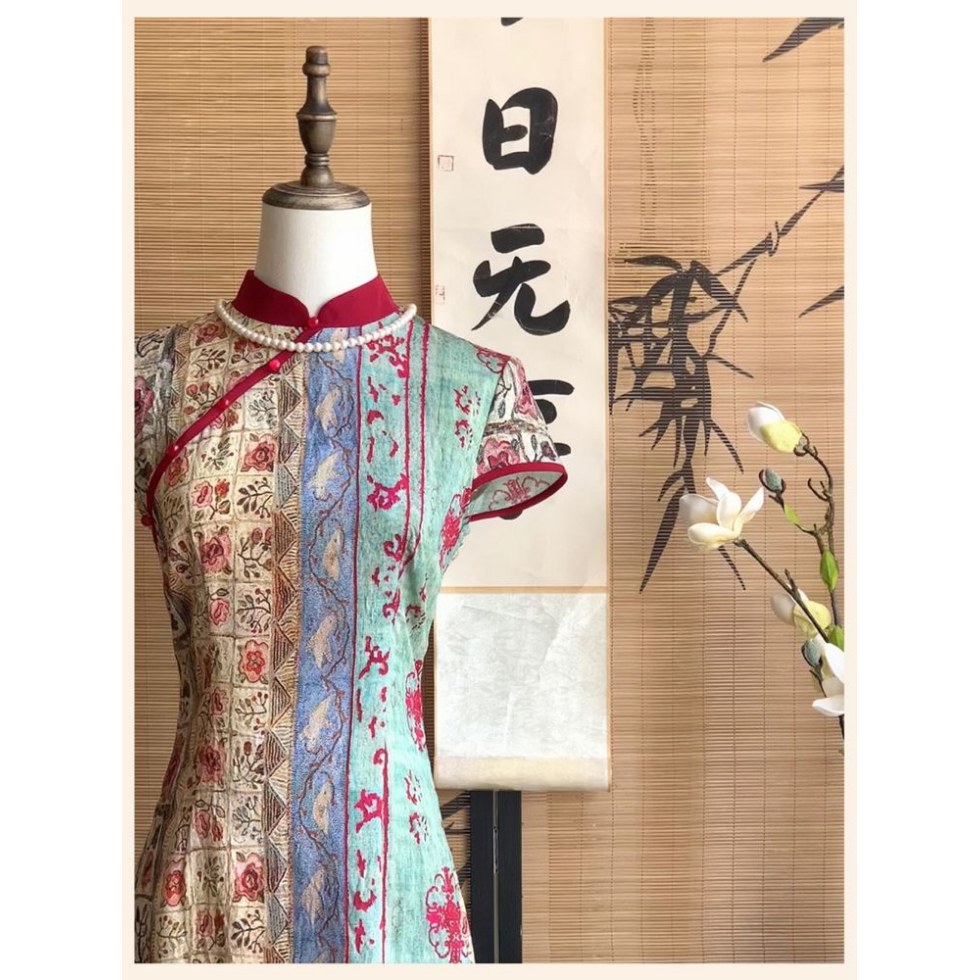 【彩鹤】新中式改良旗袍日常可穿
