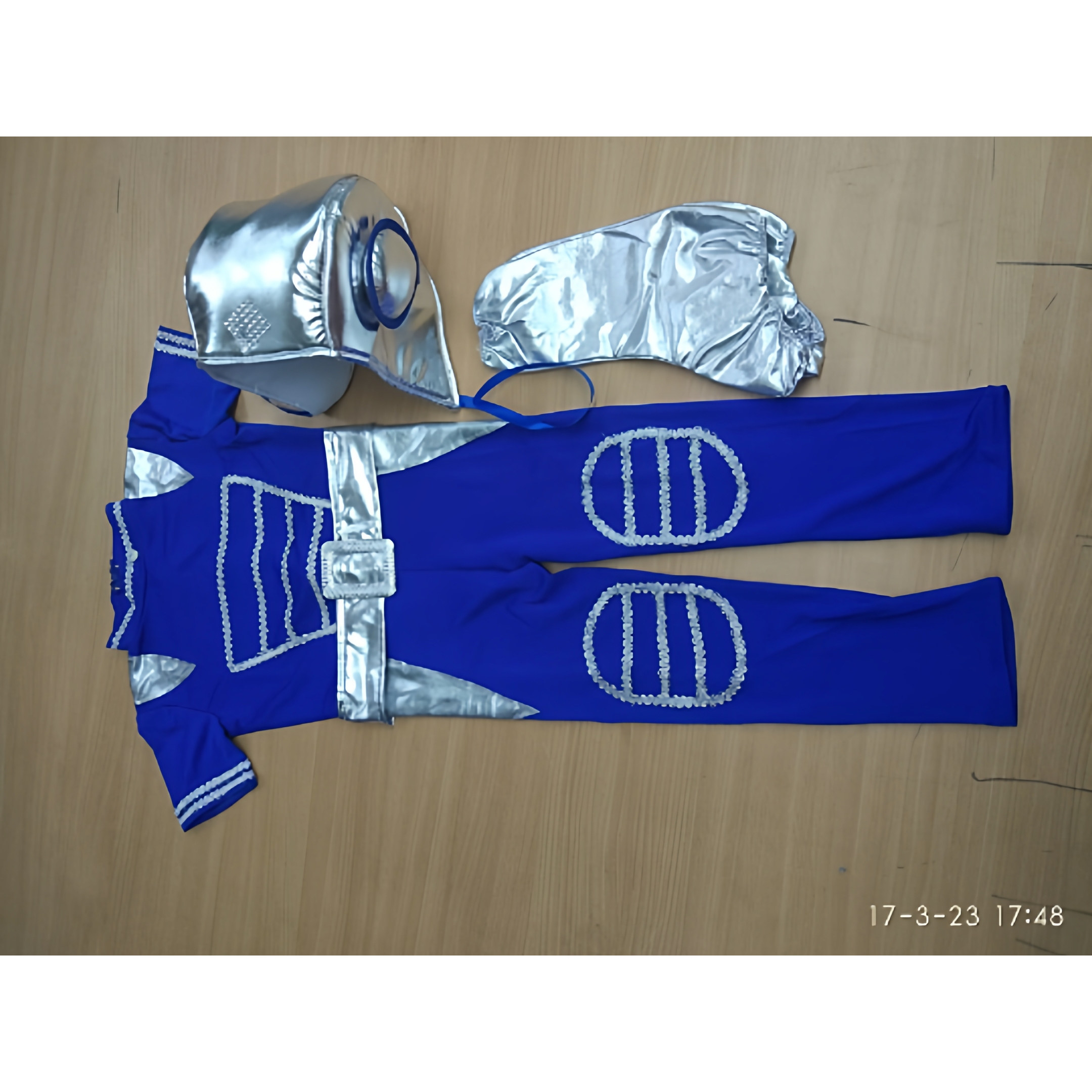 六一小荷风采我也想飞舞蹈服儿童短袖演出服机器人太空服舞蹈服