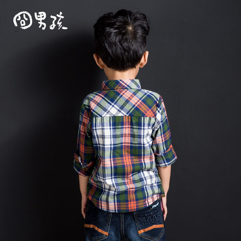 Chemise garcon à manche longue - Ref 2074932 Image 3