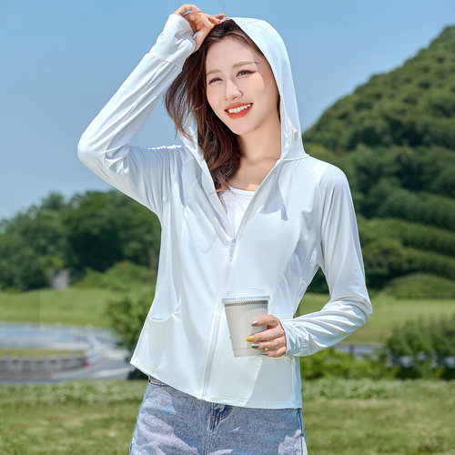 冰丝防晒衣户外凉感防晒服