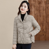 洋气短款 轻薄内胆羽绒服女2025新款 保暖外套 爆款 时尚 冬季 高端女装