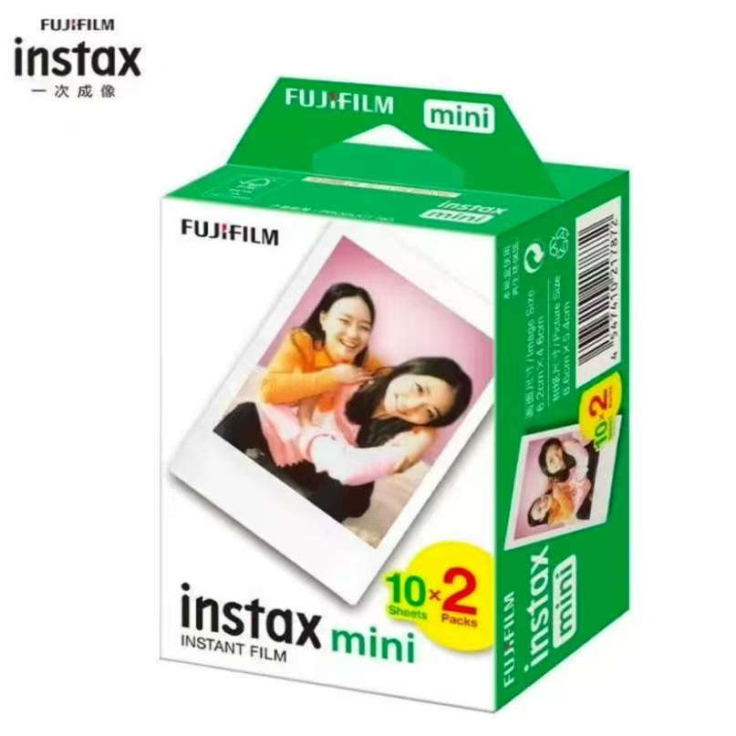 富士拍立得迷你白边相纸通用mini采天购