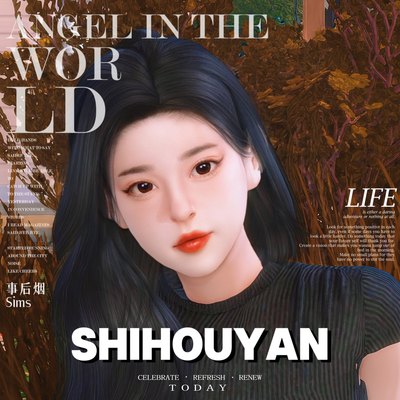 模拟人生捏脸sims4julibee事后烟