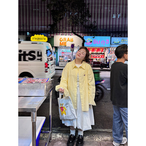宽松时尚显瘦长袖衬衫